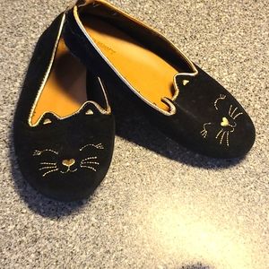 Black old navy flats